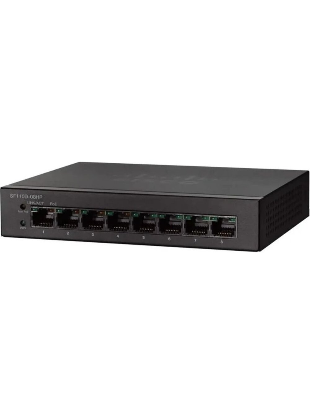 CISCO SF100D-08 Desktop Switch with 8 Ports 10/100